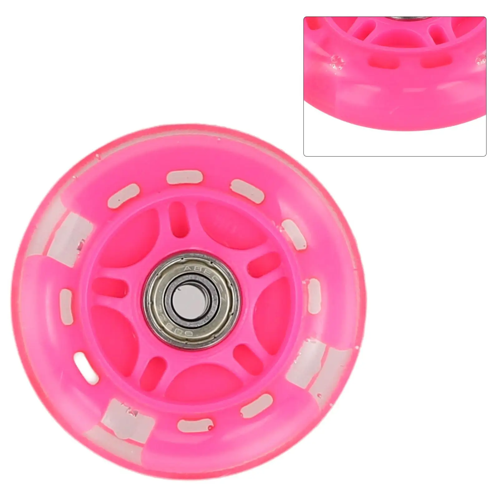 1PC Flash Rad Stumm Rad Für Blinklicht Auto Spielzeug Rad Kinder Roller Rad Blinkende Beleuchtung Rad Zubehör – Detail 8