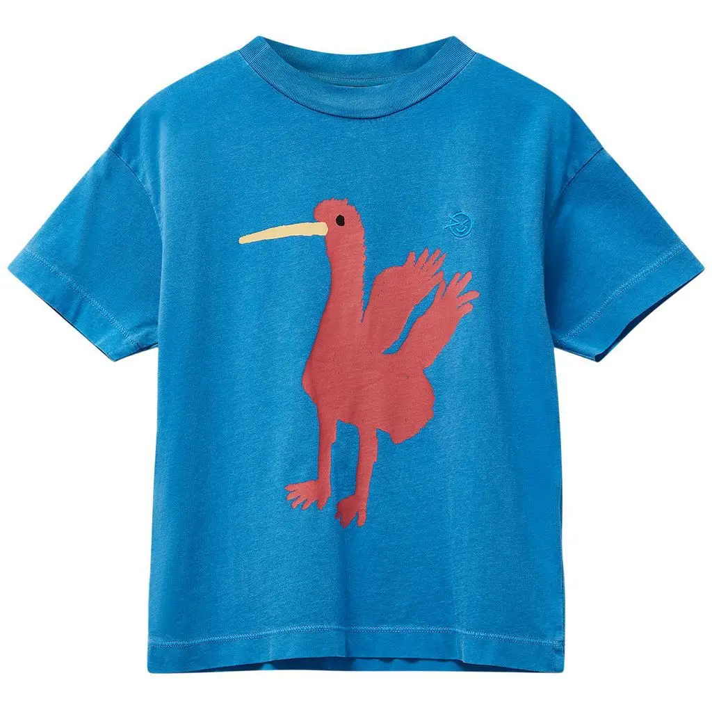 2025 New Summer Kids T-shirt Wyn Short Sleeve Girls Boys T-shirt Cartoon Flower Cloud Printed Cotton Kids Casual T-shirt 5