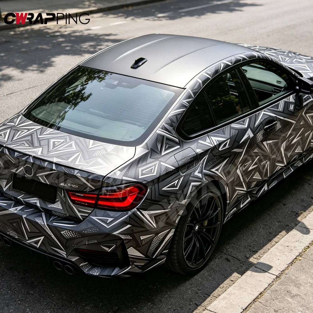 Pellicola Adesiva per Wrapping Auto, Carta Vinilica Camouflage per Moto, Adesivi per Veicoli, Accessori per Rivestimento Carrozzeria Auto - Image 5