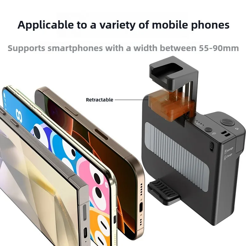 MAIWO 휴대용 PSSD 카메라 보조 기능(필 라이트 및 충전 기능 포함) 하드 드라이브 용량 512GB 1TB 2TB용 블루투스 제어