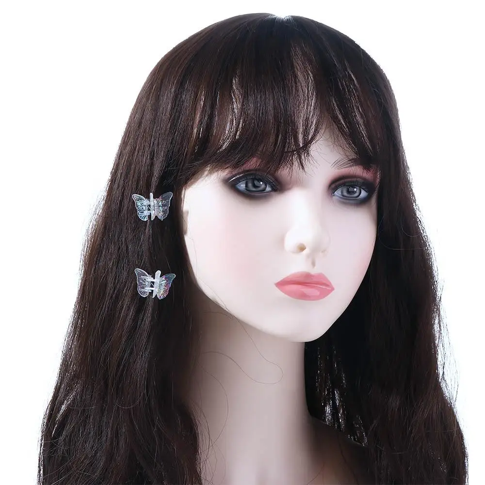 Solid Color Children Duckbill Clip Transparent Hair Claw Small Side Clip Women Hair Accessories Korean Style Hair Clip