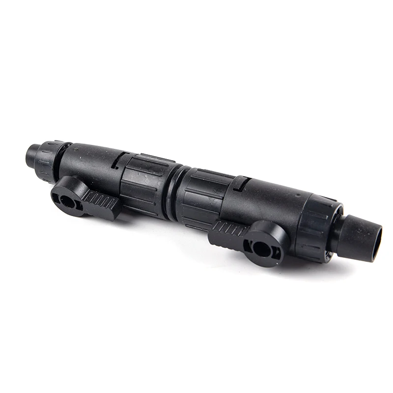 12mm/16mm Double Tap Quick Release Connector Aquarium System Kit Fitting Accessories Aquarium Water Control Valve Hose Pipe 1PCS aquarium tubing connectors