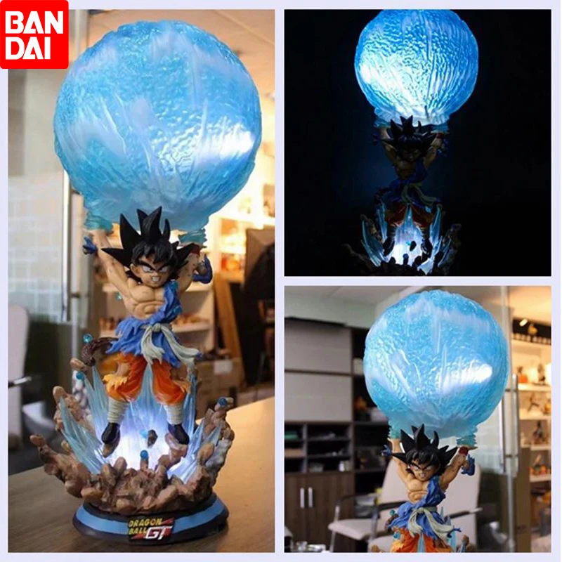 

25/50cm Anime Dragon Ball Glow Bomb Wukong Incredible Adventures Action Figure Pvc Collection Ornaments Statue Model Toy Gift