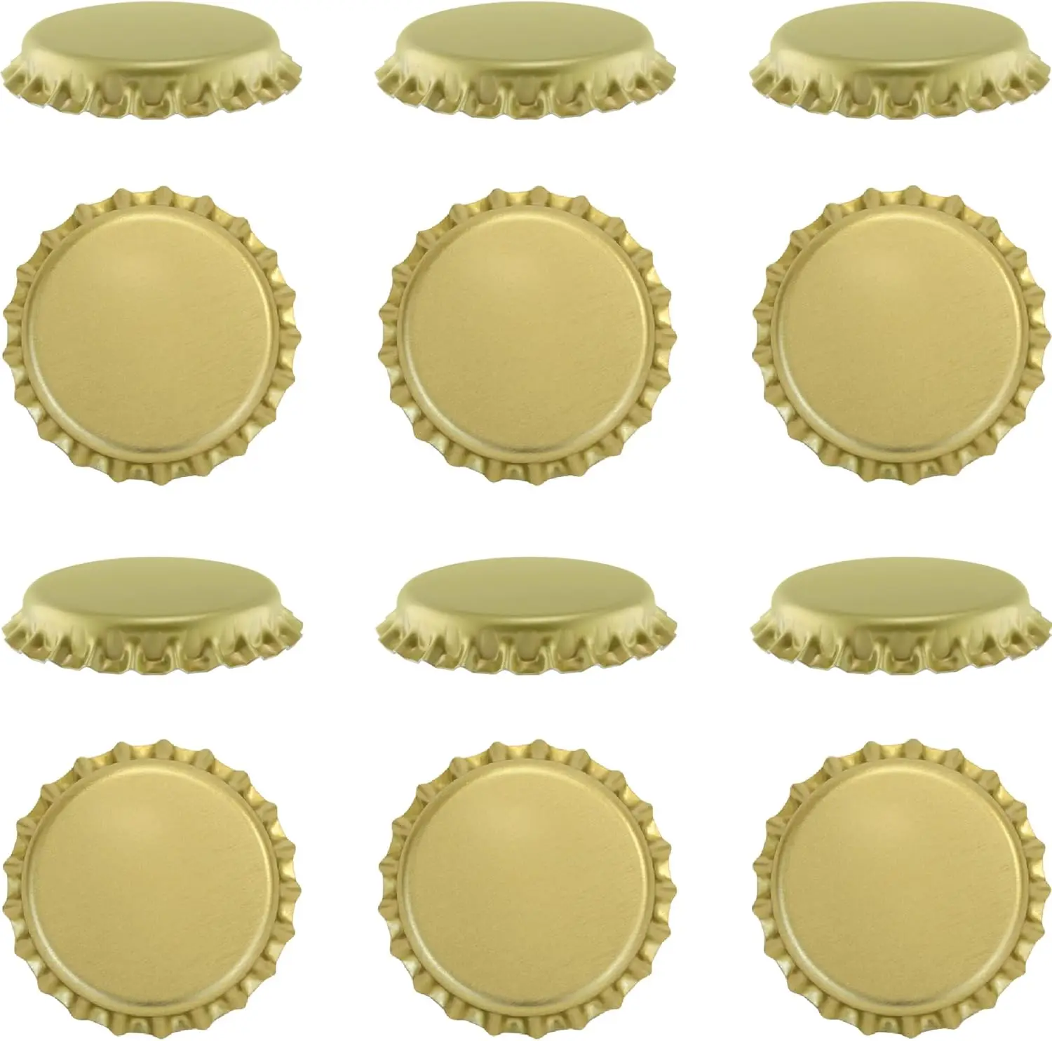 Beer Bottle Crown Caps Oxygen Absorbing Seal Beer Bottle Caps for Home Brewing 100Pcs/Lot