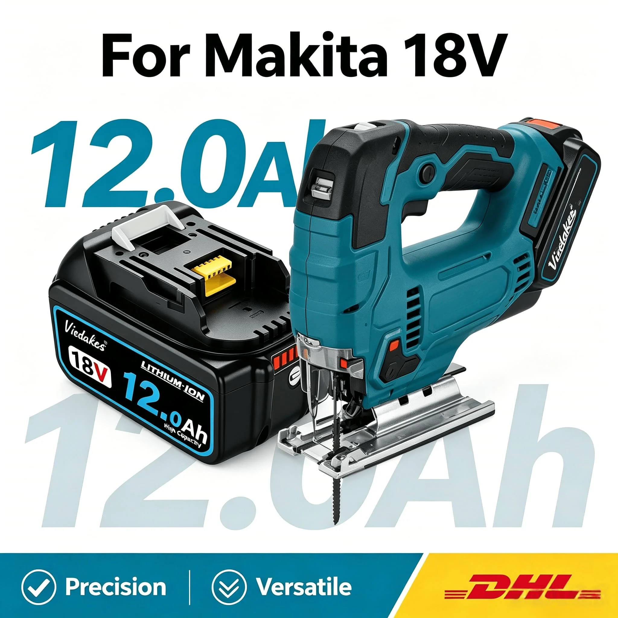 For Makita 18V Battery ⚡️10Ah BL1815 BL1840 BL1850B Electric Power Storage Battery Pack аккумулятор макита 18в