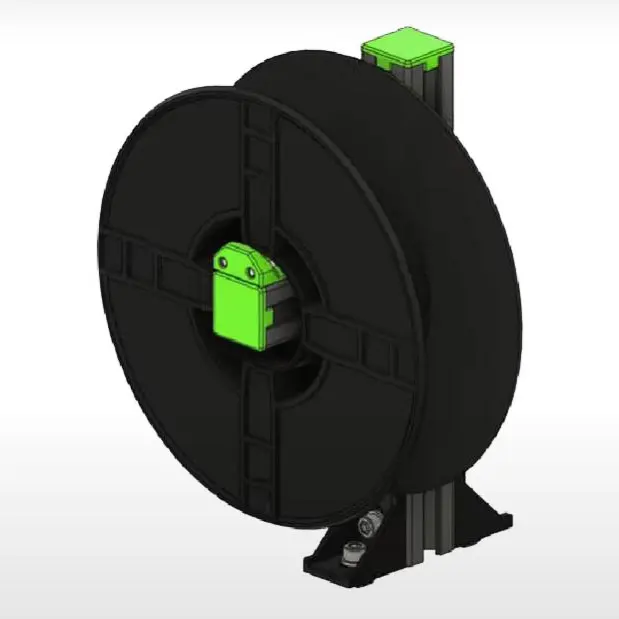 V CORE 3 0 Spool Holder Filament Holder T SLOT 3030 Black Anodized v-core-3-0-spool-holder-filament-holder-t-slot-3030-black-anodized