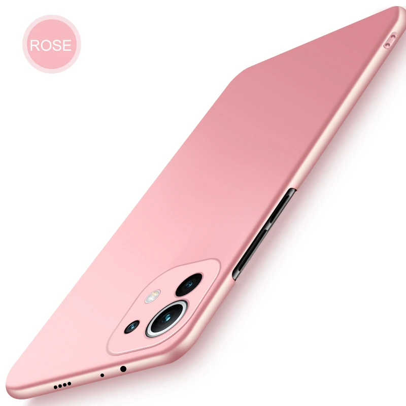 Ultradünne, mattierte Hülle für Xiaomi Mi 11 Lite 5G NE Hülle Hartplastik Rückseite Redmi Note 10 Pro 4G 12S 11S 10S 12 13 Kunststoff – Detail 10
