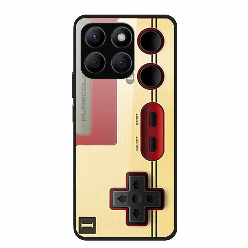 Enhanced Tempered Glass Protective Phone Case with Soft Bumper Design