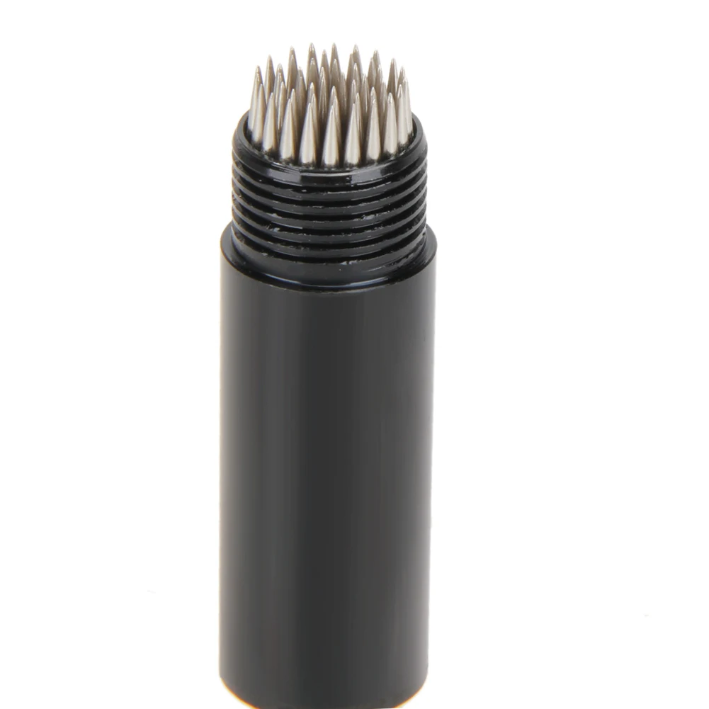 Snooker Pool Cue Tip Shaper Easy Carry Billiard Cue Tip Scuffer Burnisher Training Metal Billiard Accessories