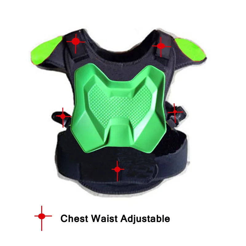 Youth Child Motorcycle Body Protector Vest Armor Kids Motocross Motorbike Balance Bike Chest Spine Protection waistcoat