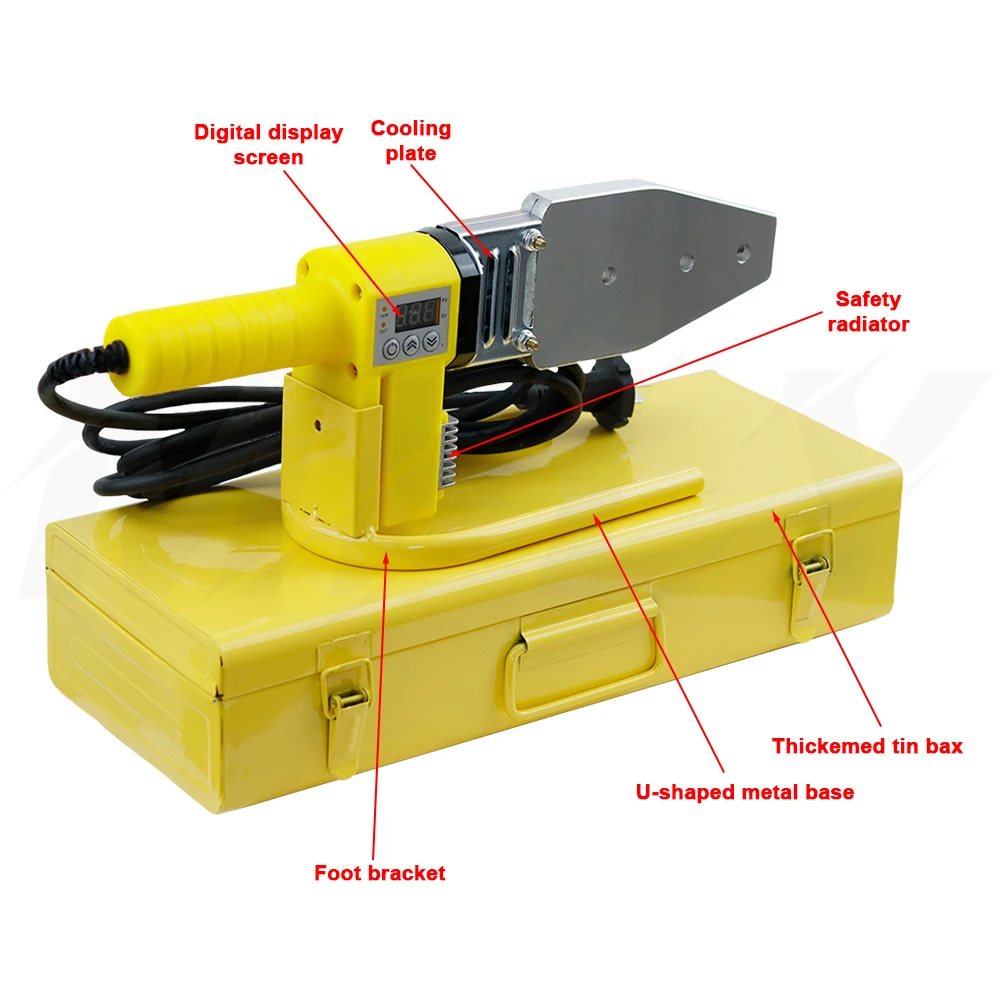 PB/PP/PE/PPR Pipe Welding Machine 600W-1000W pvc pipe soldering iron Plastic Wel