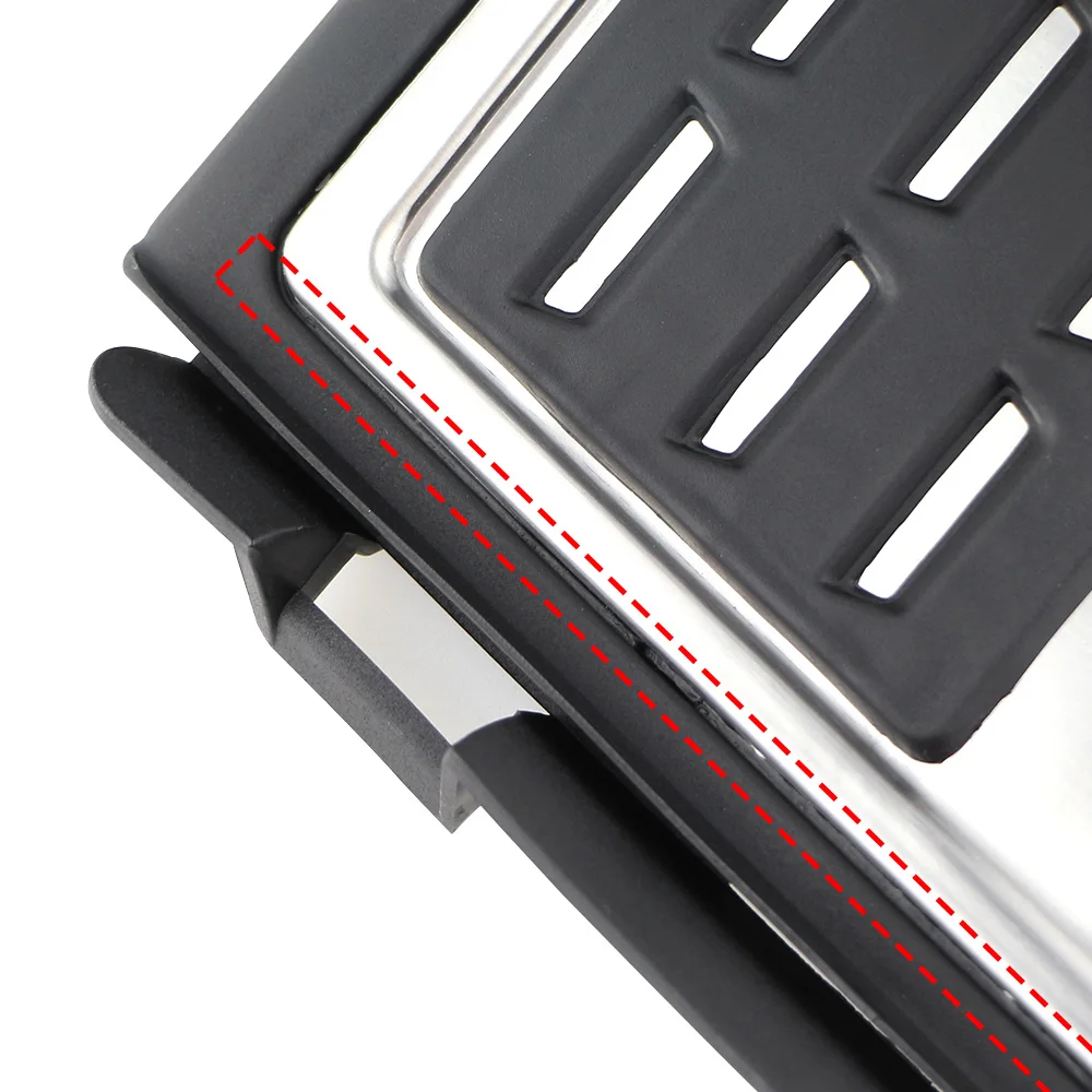 LHD Pedale Für Audi A3 8V 2013-2019 Q2 2016-2024 Kraftstoff Bremse Nicht-slip Fußstütze Pedal Abdeckung Pads Edelstahl AT MT Zubehör – Detail 13