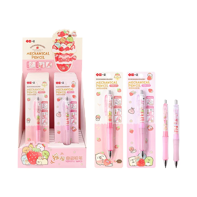 

16 pcs/lot Kawaii Sumikko Gurashi Mechanical Pencil Cute 0.5MM Drawing Writing Automatic Pen School Office Supplies