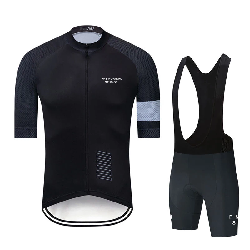 New Pro Team Cycling Jersey Set Men's Pns Summer Bike Mountain Uniform Ropa Ciclismo Maillot Hombre Bicycle Clothing Suit