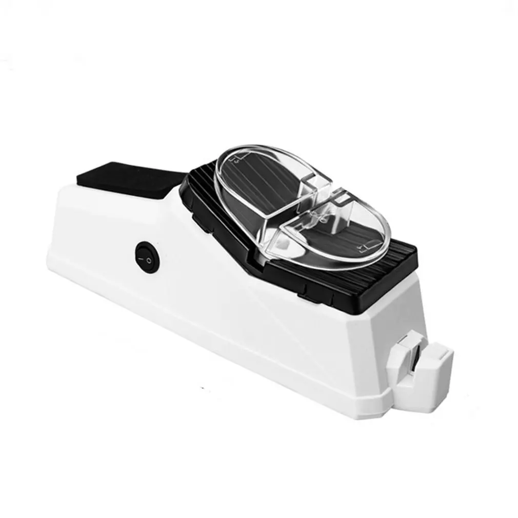 USB Electric Knife Sharpener Tungsten Diamond Ceramic Longer Service Life Scissors Grinder |