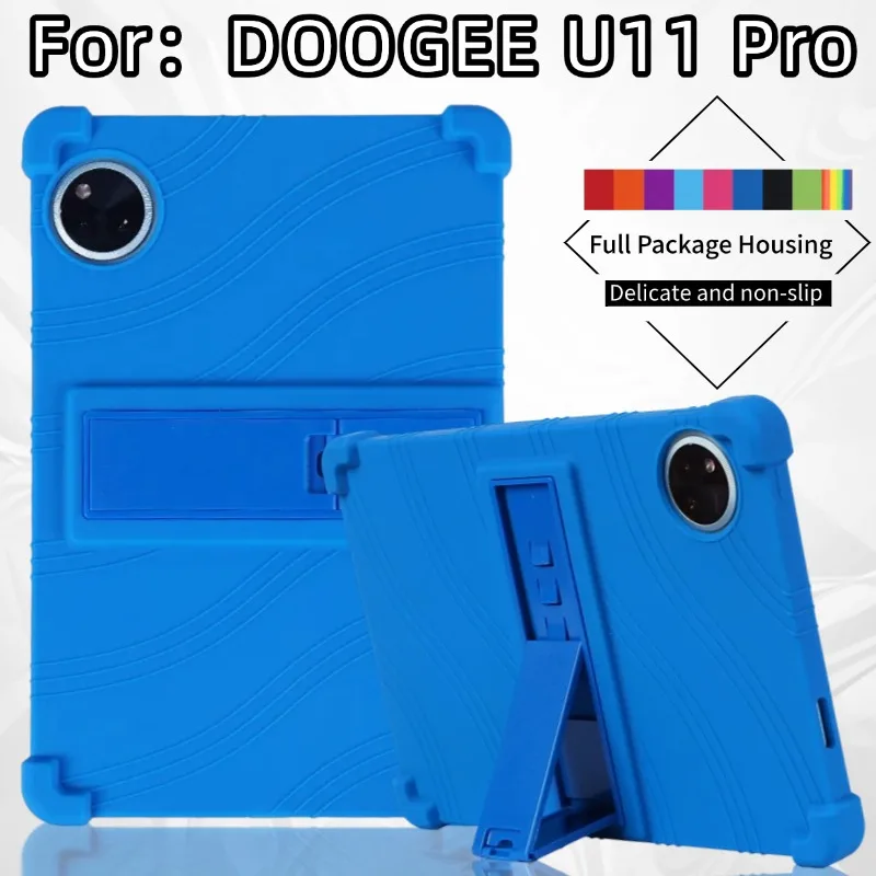Case for DOOGEE U11 Tablet Protective Cover 11inch Kids Friendly Soft Silicone Adjustable Stand Cover Protective Sleeve Case