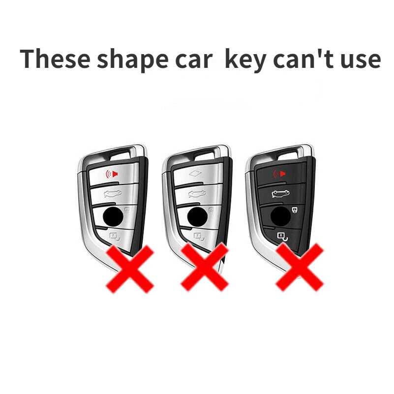 Metallo Auto Chiave A Distanza Della Copertura Della Cassa Fob Per BMW F20 F30 G20 f31 F34 F10 G30 F11 X3 F25 X4 I3 M3 M4 1 3 5 Serie Borsette Accessori -