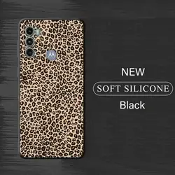 Brown Leopard Print Soft TPU Phone Case - Moto G50 4G (UUAZA01)