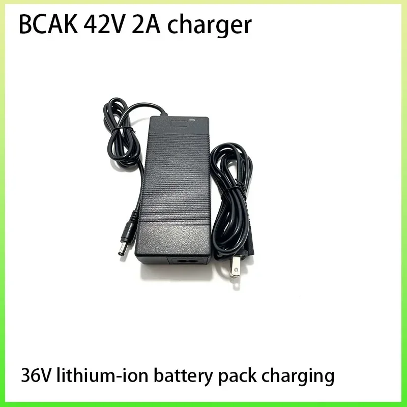 

HOT BCAK Universal 42V 2A Lithium Battery Charger for 36V Lithium Battery Smart Charging Electric Bicycle Tool Polymer