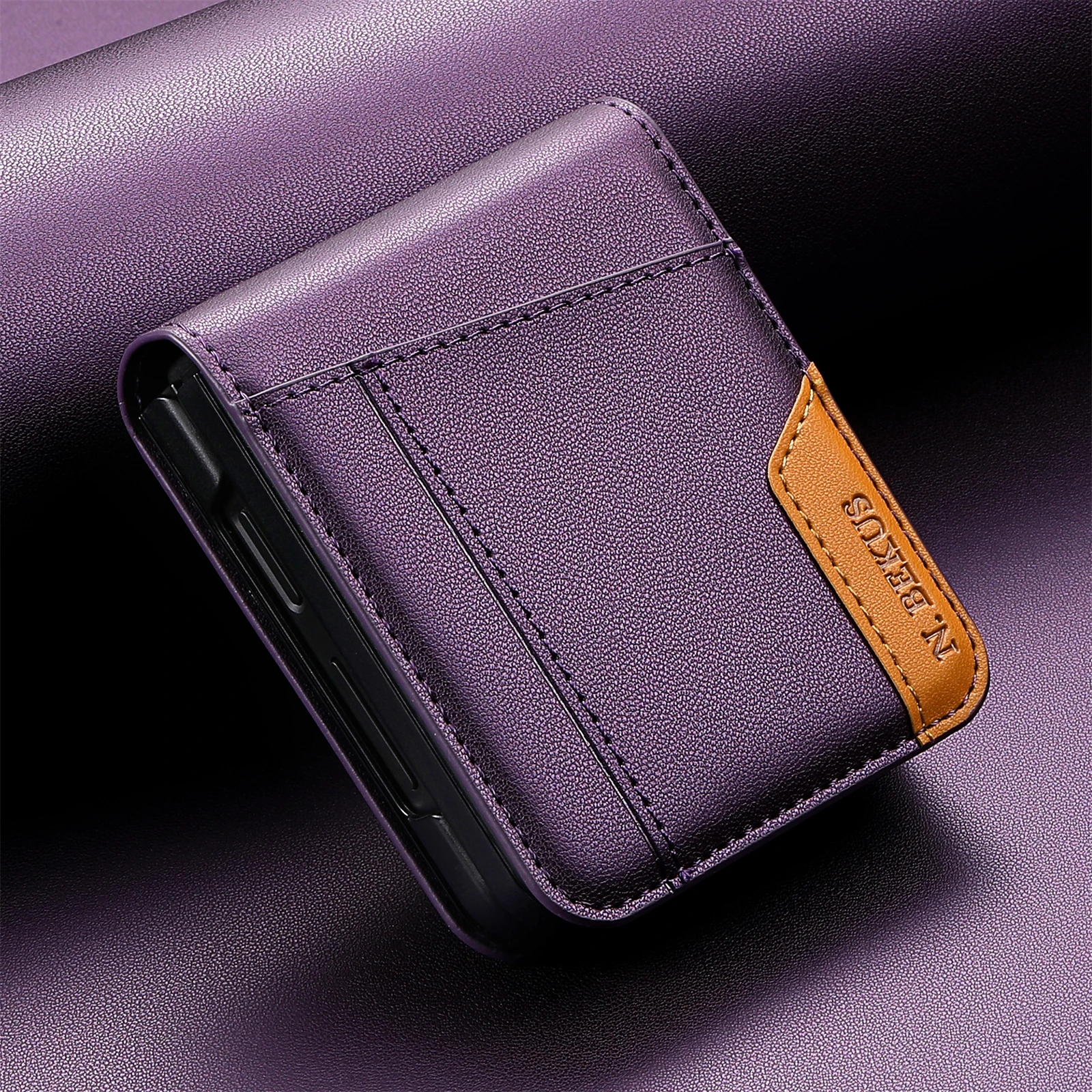 Leather Wallet Phone Case with Card Slots - Protective and Stylish Cover
