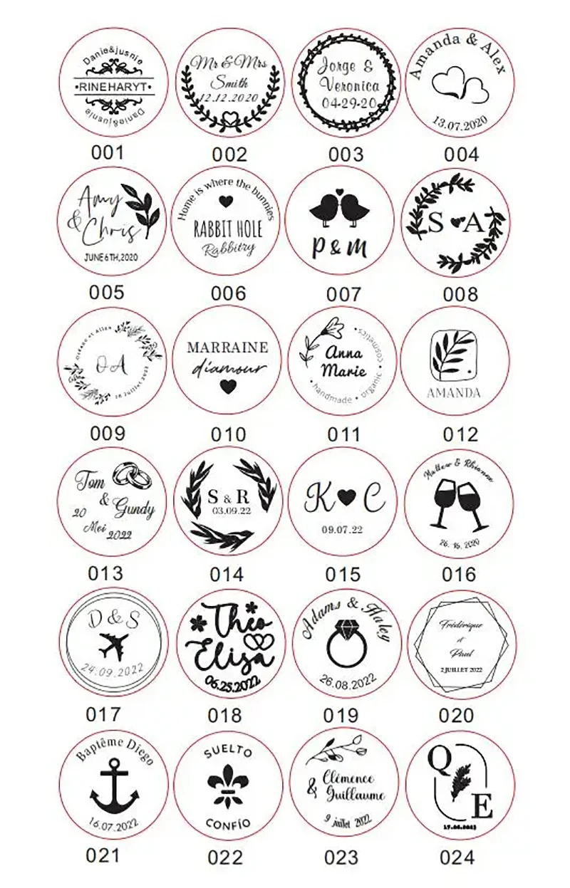 Description Picture 5 of itemPersonalized Engraved Wood Wine Stopper Laser Cork Bottle Toppers Gift  Wedding Party Company Logo Decor Favor