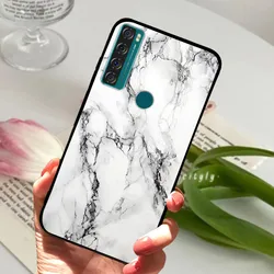 Silicone Shockproof Soft Phone Cover - Cute TPU Protective Shell for TCL 20 SE (1)