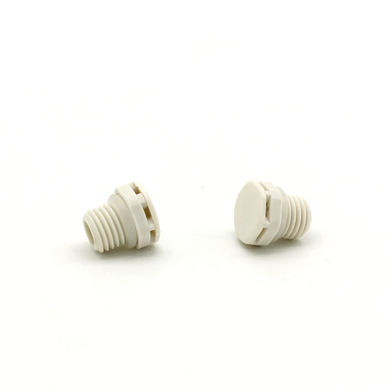 Breather Plug M12x1.5 Screw In Air Vent IP68 Hole Cover M6 M8 M10 Black White Nylon Release Pressure Reduce Valve Light