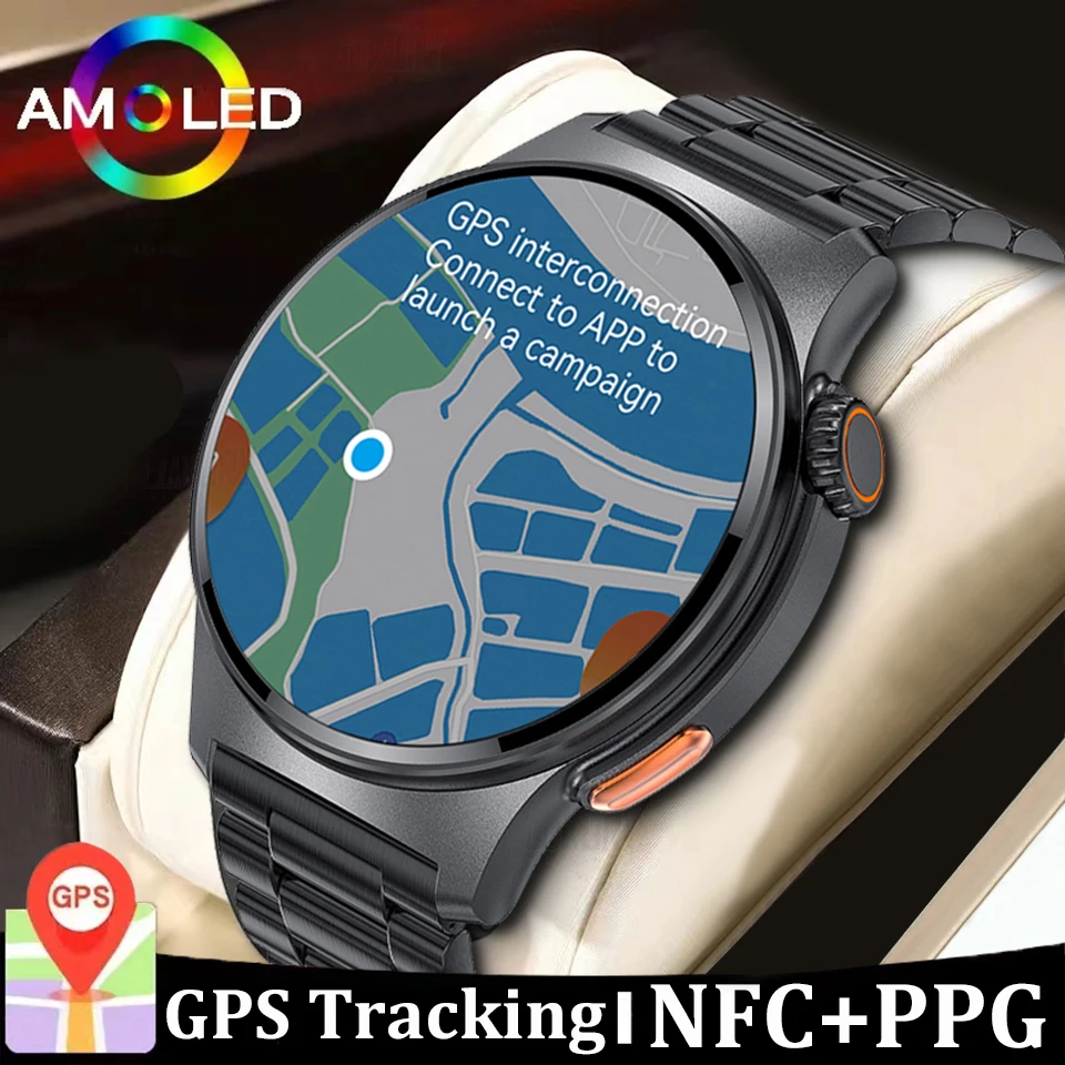 2023neueSportFitnessSmartwatchMnnerGPSMotionTrackArmbandNFCUhrwasserdichtBluetooth