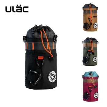 Borsa da Manubrio ULAC di Grande Capacità, Borsa Anteriore per Biciclette da Strada e MTB, Borsa da Attacco Manubrio C-HOLD per Ciclismo