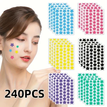 Star-Shaped Hydrocolloid Pimple Patches