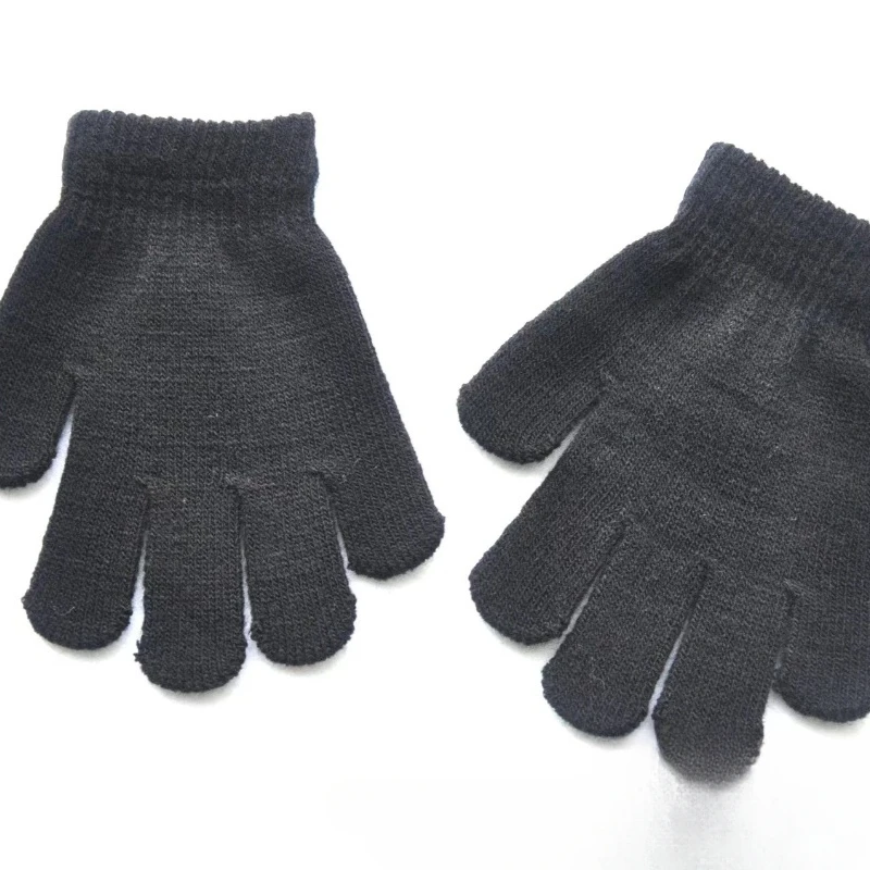 For 6-10 Years Old Kids Boys Girls Winter Cold and Warm Gloves Children Gloves 6