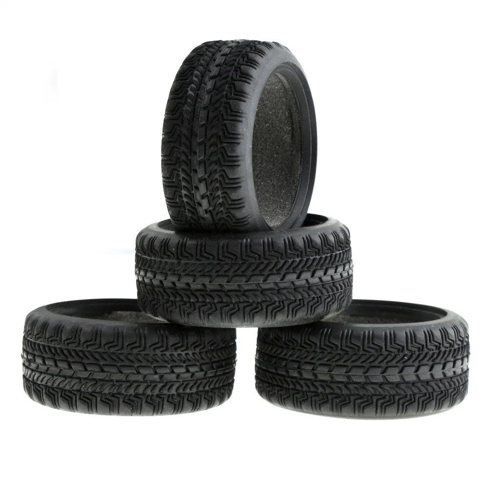 

4Pcs Rubber Tire Tyre for 1/10 RC On-Road Drift Touring Car Sakura RedCat,5