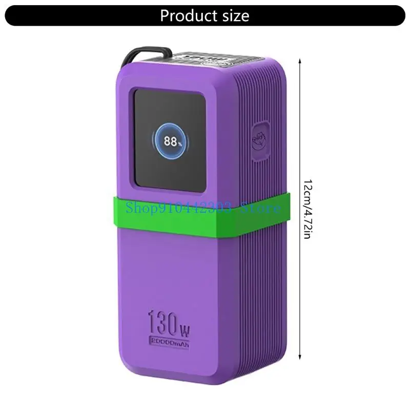Silicone Shockproof Antislip Protective Sleeve for High-Capacity Energy Storage