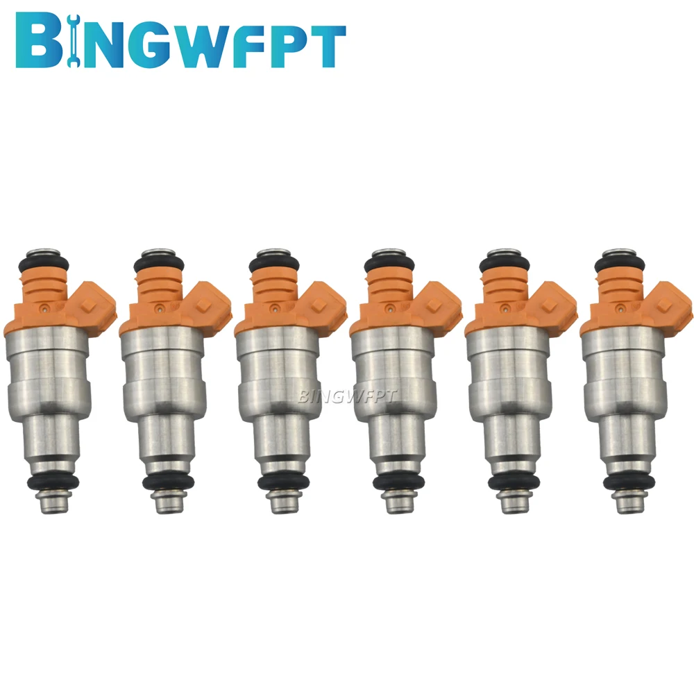 6pcs Car Accessories Fuel Injectors For Wrangler Cherokee Yj 19871998