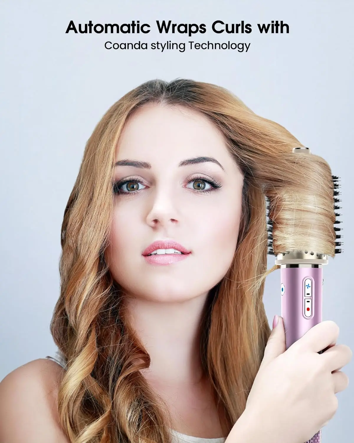 Hair Dryer Brush：Blow Dryer Brush 3 in 1 With 110,000 RPM High-Speed Negative Ionic Blow for Blow Out and Hair Styling