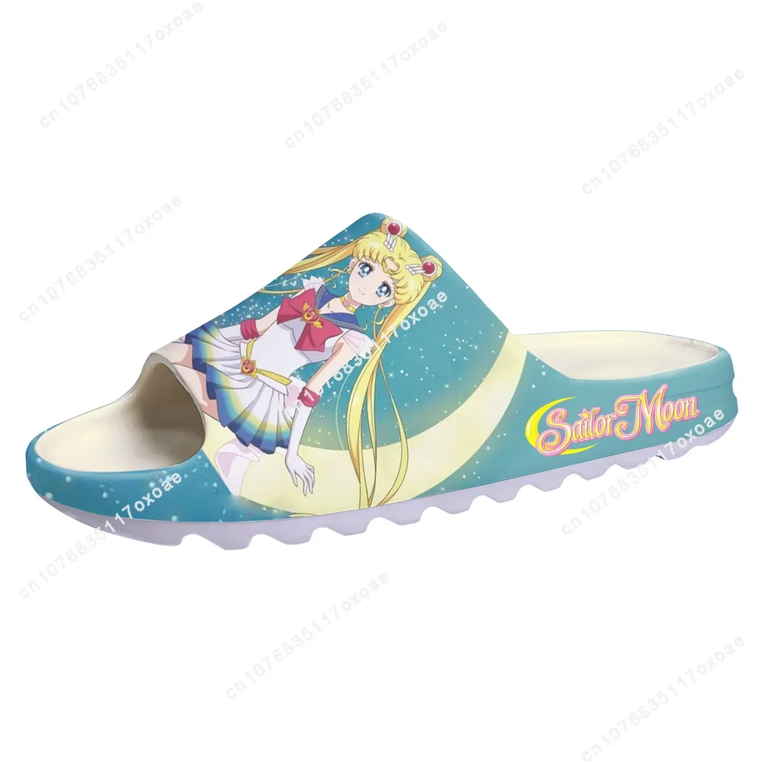 Anime M-Moons Manga Cartoon S-Sailors Sllipers Home Clogs Customized Step On Water Shoes Mens Womens Teenager Step in Sandals
