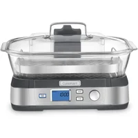 STM-1000 Cook Fresh Digital Glass Steamer, One Size, Stainless Steel 1