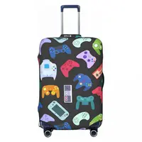 Video Game Suitcase Cover Fun Gaming Gifts Business Flight Elastic Luggage Case Protector 2