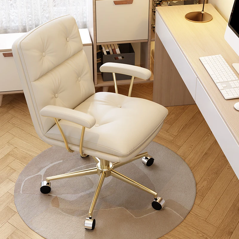 Light Luxury Computer Chair Home Comfortable Backrest Bedroom Desk Desk