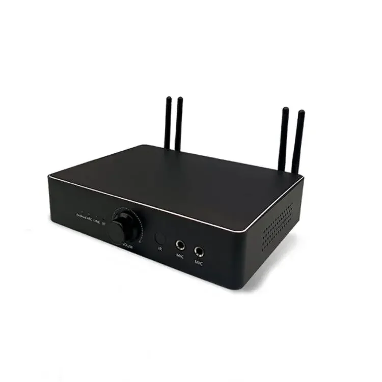 Ihome Karaoke Box Multifunctional Voice Remote Control Dual Track 600W Professional Power Amplifier with 2 Wireless Microphone