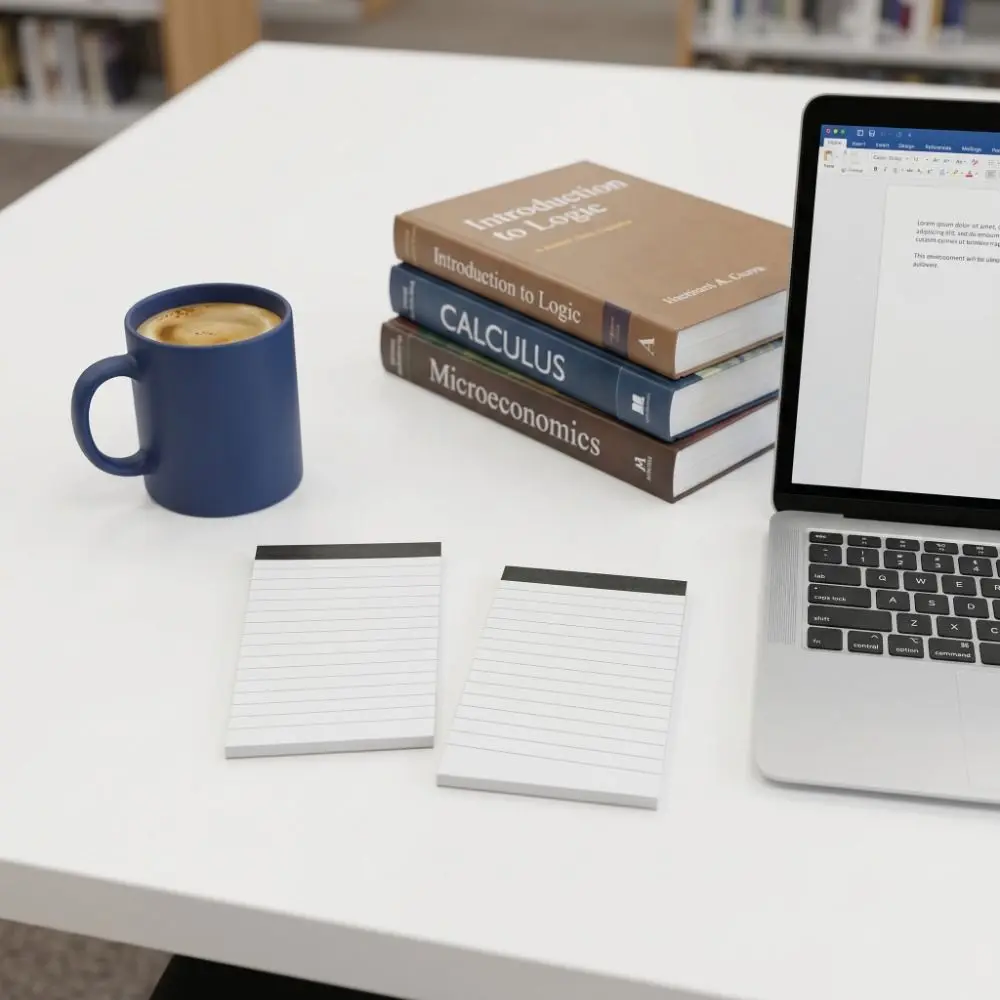 5-Pack A7 Notepads - 30 Sheets Each - Blank Memo Pads for Journaling and Office Use