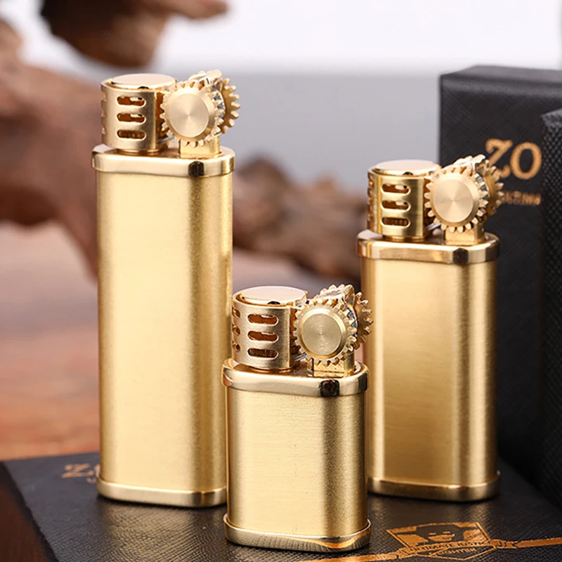 ZORRO High-Grade Windproof Gasoline Kerosene Lighter Metal Flint Lighter Men's Gift Creative Retro Cigarette Lighter