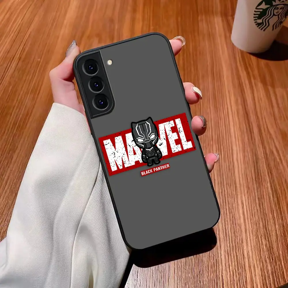 thumbnail image 1 of Matte Case for Samsung Galaxy S23 S22 S21 S20 S10 4G S9 Plus ULTRA 5G LITE Case Funda Shell The Handsome Marvel Avengers Cartoon, 1 of 5