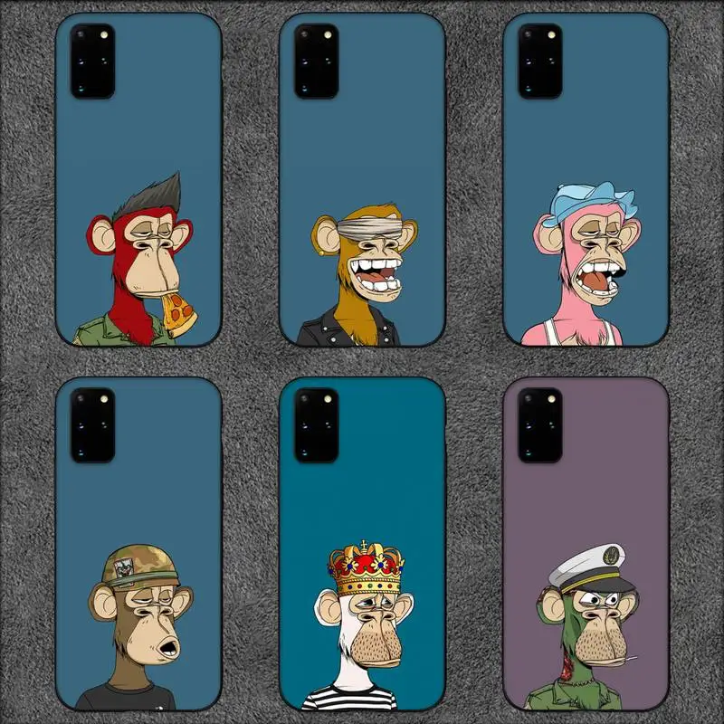 Custodia Per Telefono Noisted Ape Yacht Club Per Samsung Galaxy S10 S20 S21 Note10 20Plus Ultra Shell