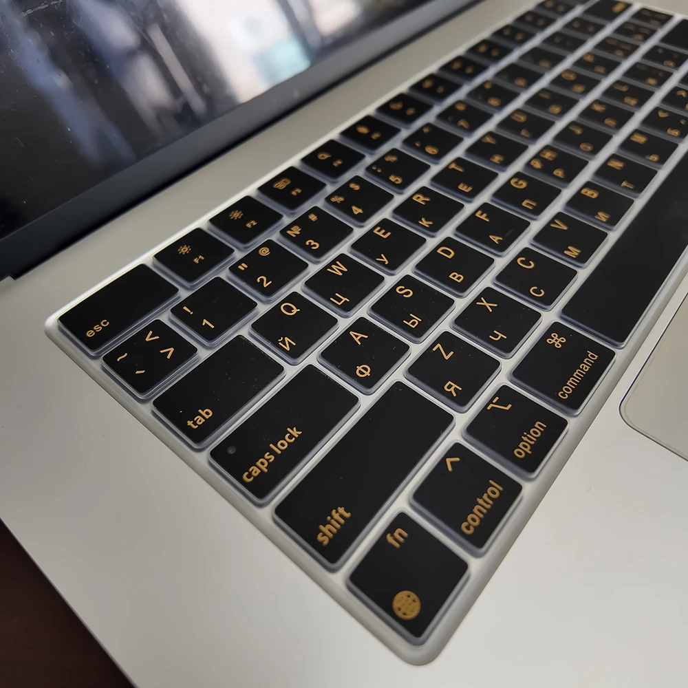 Russian Layout Keyboard Cover