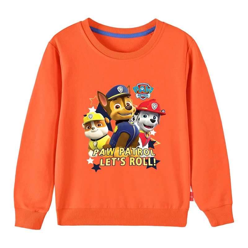 Paw Patrol Kids Clothes Children Hoodies Kawaii Cartoon Anime