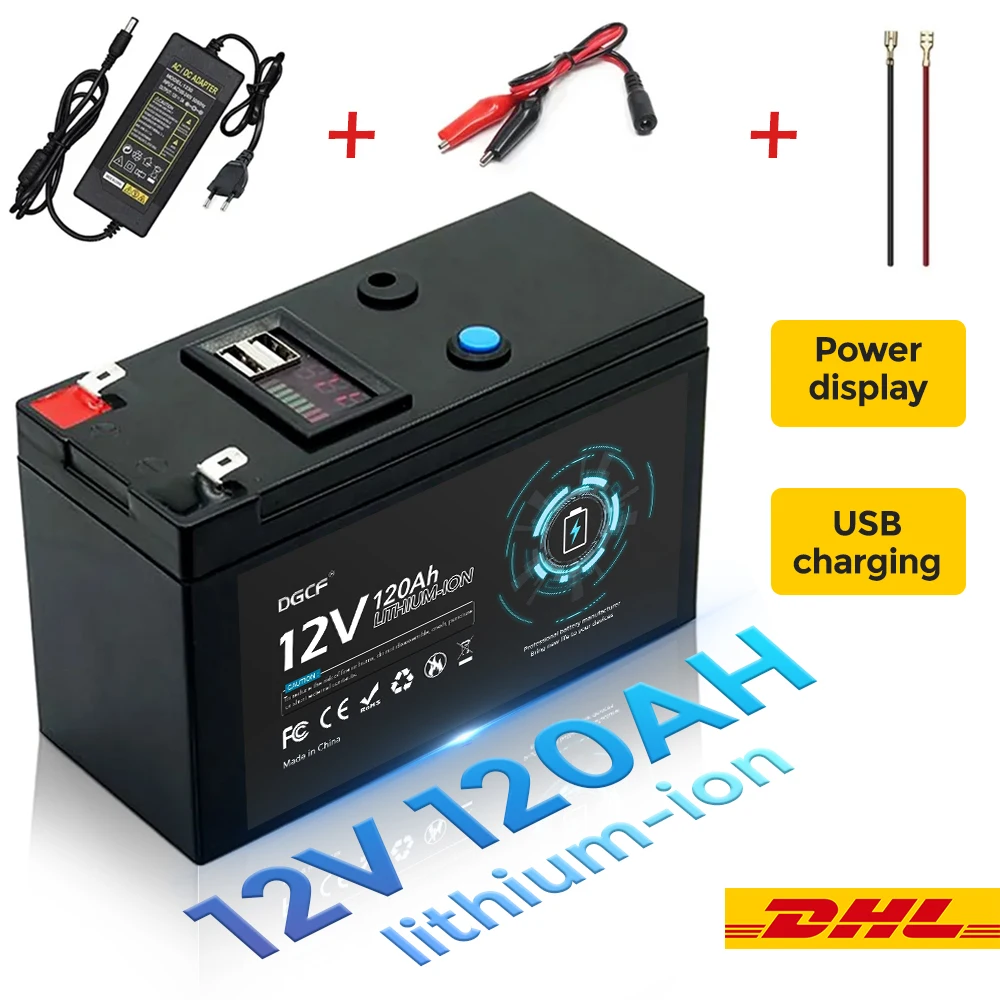 Batterie 12V personnalisée en gros 30Ah intégrée à courant élevé 30A BMS  18650 batterie au lithium pour batterie de véhicule électrique chargeur  12.6V batterie au lithium ODM OEM près de chez moi 