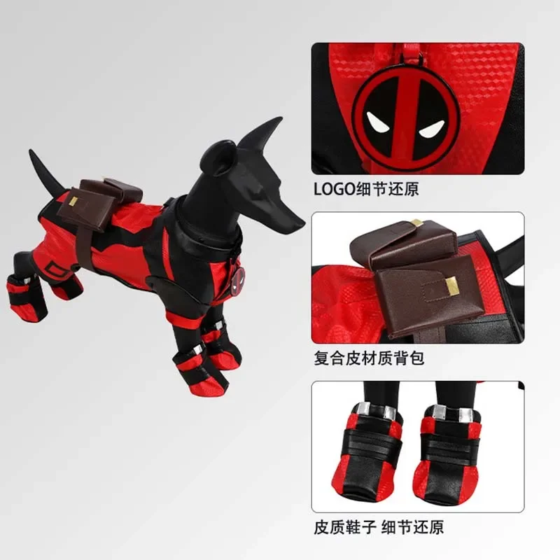 Deadpool Sueter NavideÃ±o Hombre AraÃ±a Cuidado Con El Perro