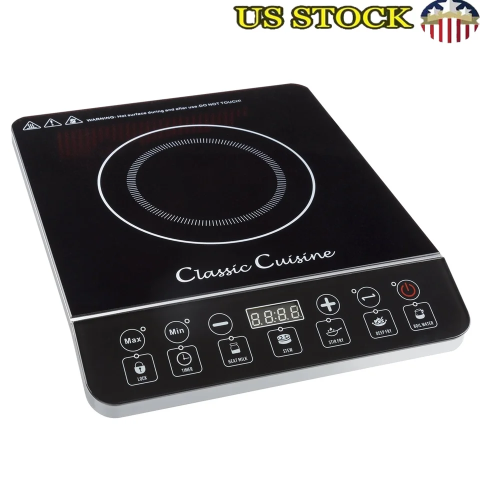 Portable Induction Cooker 1800W Electric Cooktop