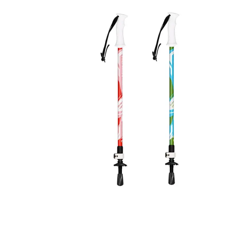 Children's Retractable Mountaineering Carbon Ultralight Hiking Outdoor Travel Carbon Fiber Student Ski Pole